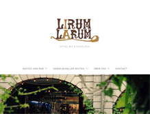 Tablet Screenshot of lirum-larum.ch